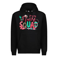 Black nurse squad Premium Hoodie - RanaPortraitStore