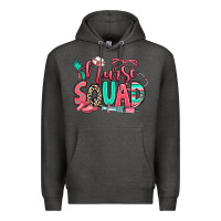 Charcoal Heather nurse squad Premium Hoodie - RanaPortraitStore