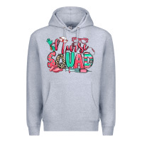 Heather Grey nurse squad Premium Hoodie - RanaPortraitStore