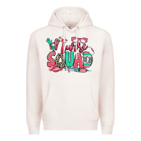 Pale Pink nurse squad Premium Hoodie - RanaPortraitStore