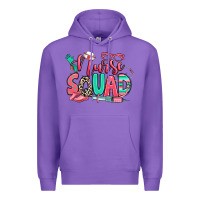 Purple nurse squad Premium Hoodie - RanaPortraitStore