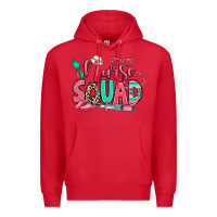 Red nurse squad Premium Hoodie - RanaPortraitStore