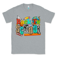 Heather Grey back to school Classic Tee - NancyCooperArtShop