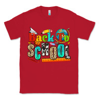 Red back to school Classic Tee - NancyCooperArtShop