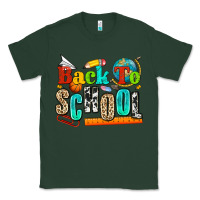 Sports Green back to school Classic Tee - NancyCooperArtShop