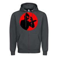 Smoke ultraman Zipper Hoodie - lanVoArt