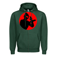 Sports Green ultraman Zipper Hoodie - lanVoArt