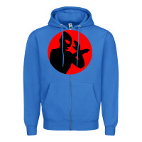 True Royal ultraman Zipper Hoodie - lanVoArt