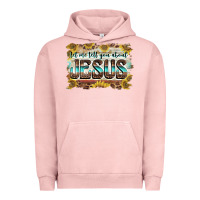 Pigment Salmon let me tell you about jesus Urban Hoodie - BarkalooDesign