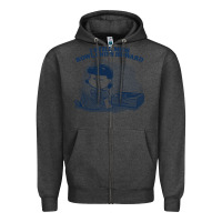 Charcoal Heather i still miss rowland s howard  ••••• vinyl collector fan des Zipper Hoodie - lanVoArt