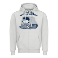 Dove Grey i still miss rowland s howard  ••••• vinyl collector fan des Zipper Hoodie - lanVoArt