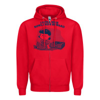 Red i still miss rowland s howard  ••••• vinyl collector fan des Zipper Hoodie - lanVoArt