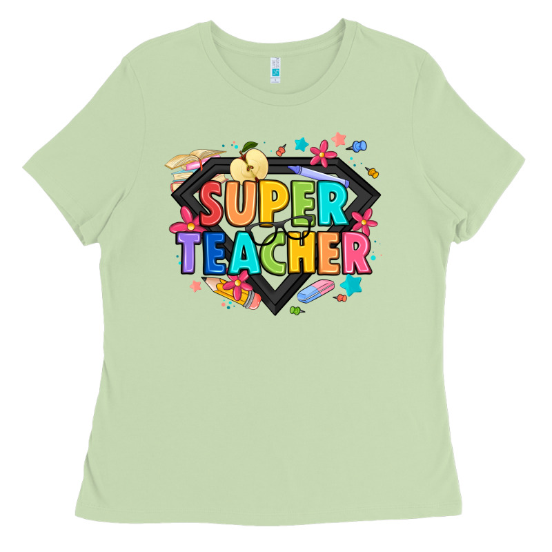 Super Teacher Ladies Tee by Artiststas | Teevron