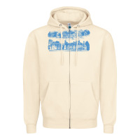 Sandshell collinwood mansion from dark shadows Zipper Hoodie - lanVoArt