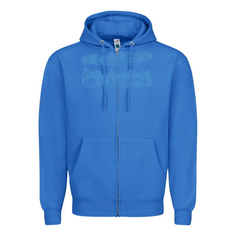 Collinwood Mansion From Dark Shadows Zipper Hoodie by lanVoArt | Teevron