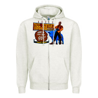 Oatmeal Heather paul bunyan's cupboard from the great outdoors Zipper Hoodie - lanVoArt