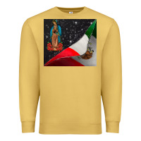 Antique Gold our lady graduap Premium Sweatshirt - CowhideDigitalArt