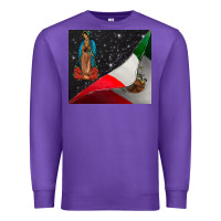 Purple our lady graduap Premium Sweatshirt - CowhideDigitalArt