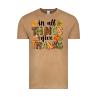 Vintage Camel In all things give thanks Vintage Tee - NancyCooperArtShop