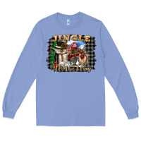 Colony Blue jingle all the way Long Sleeve Tee - CowGirlArtShop
