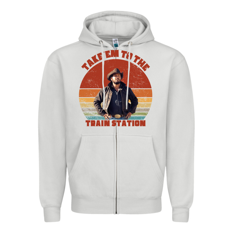 Rip Wheeler Quote Poster Art Zipper Hoodie by lanVoArt | Teevron