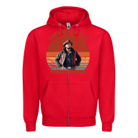 Red rip wheeler quote poster art Zipper Hoodie - lanVoArt