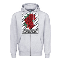 Heather Grey Music Vintage Retro Chase Atlantic Gifts For Music Fans Zipper Hoodie - lanVoArt