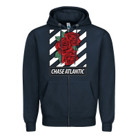 Navy Music Vintage Retro Chase Atlantic Gifts For Music Fans Zipper Hoodie - lanVoArt