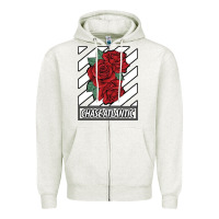 Oatmeal Heather Music Vintage Retro Chase Atlantic Gifts For Music Fans Zipper Hoodie - lanVoArt