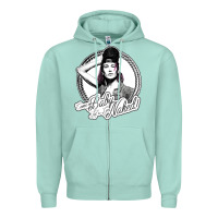 Seafoam teeter come on ba Zipper Hoodie - lanVoArt