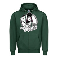 Sports Green teeter come on ba Zipper Hoodie - lanVoArt