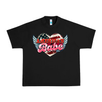 Black American babe Urban Heavy Tee - HowdyJamesFarm