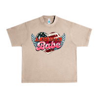 French Oak American babe Urban Heavy Tee - HowdyJamesFarm