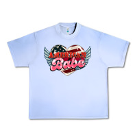 Grape Ice American babe Urban Heavy Tee - HowdyJamesFarm
