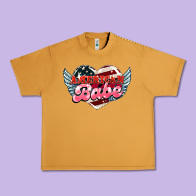 American Babe Urban Heavy Tee Designed By Howdyjamesfarm