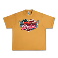 Peanut Butter American babe Urban Heavy Tee - HowdyJamesFarm