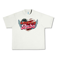 Pistachio American babe Urban Heavy Tee - HowdyJamesFarm