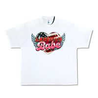 White American babe Urban Heavy Tee - HowdyJamesFarm