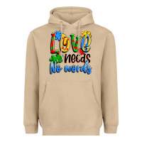 Mushroom love needs no words Heavyweight Hoodie - Artiststas