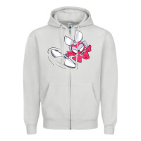 Dove Grey cutman Zipper Hoodie - lanVoArt
