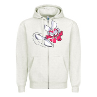 Oatmeal Heather cutman Zipper Hoodie - lanVoArt