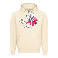 Sandshell cutman Zipper Hoodie - lanVoArt
