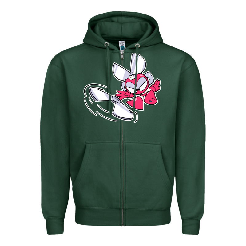 Cutman Zipper Hoodie by lanVoArt | Teevron