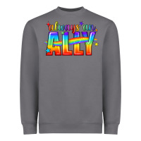 Storm Always An Ally Pride LGBTQ Heavyweight Sweatshirt - BundleAndBundleShop
