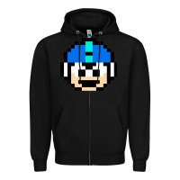 Black great model mega art man cool graphic gift Zipper Hoodie - lanVoArt