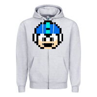Heather Grey great model mega art man cool graphic gift Zipper Hoodie - lanVoArt