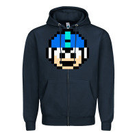 Navy great model mega art man cool graphic gift Zipper Hoodie - lanVoArt
