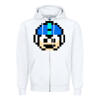 White great model mega art man cool graphic gift Zipper Hoodie - lanVoArt
