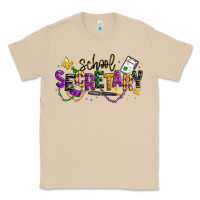 Mushroom mardi gras school secretary Classic Tee - texasbilliewilder