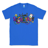 True Royal mardi gras school secretary Classic Tee - texasbilliewilder